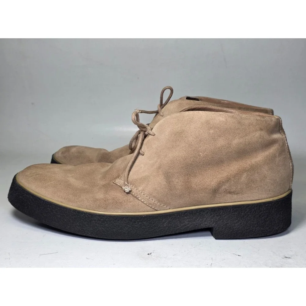 GBX Boots Men's Size 13‎ M Brown Suede Chukka Ankle Leather Lace Up Shoes